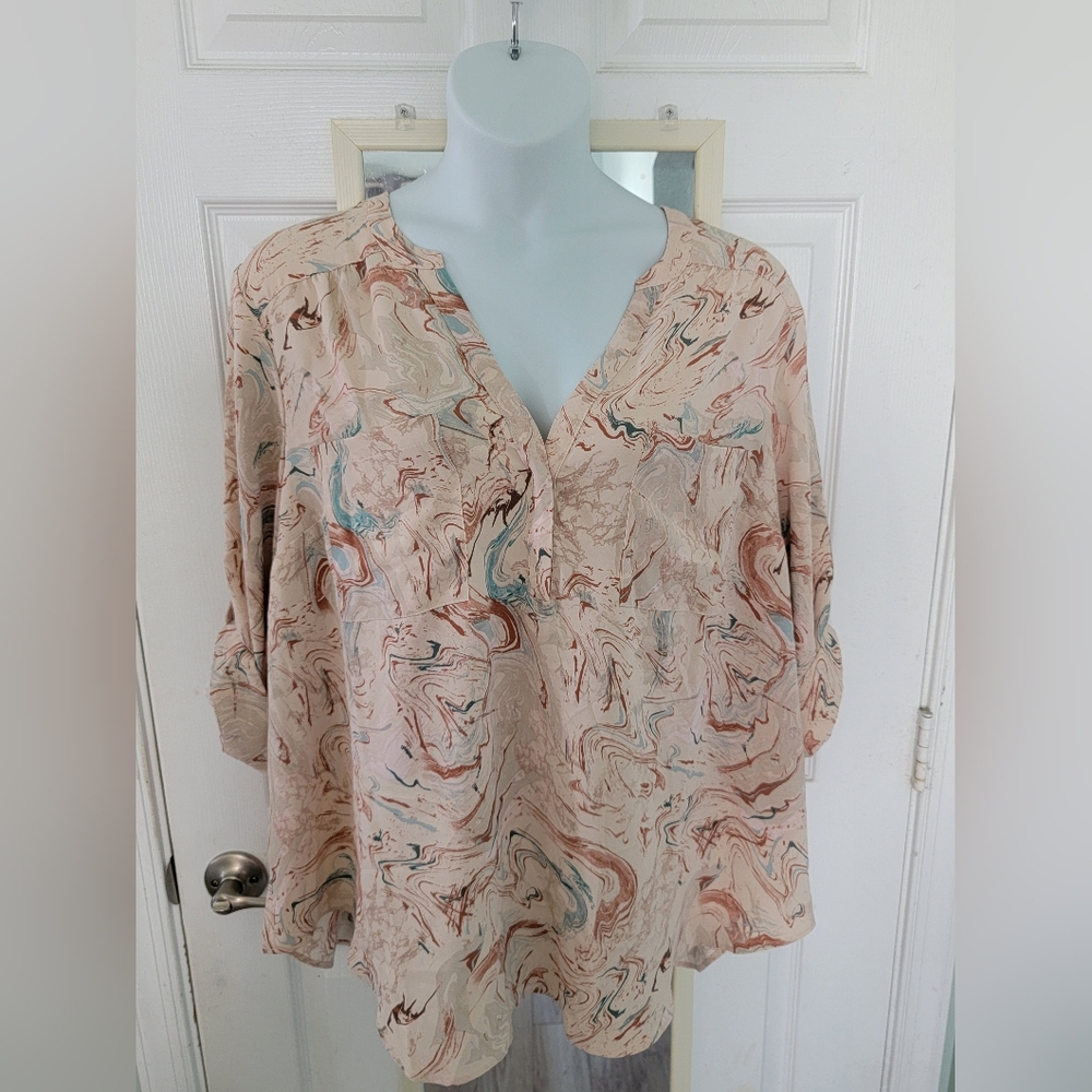 Torrid 3/4 sleeve Harper Top